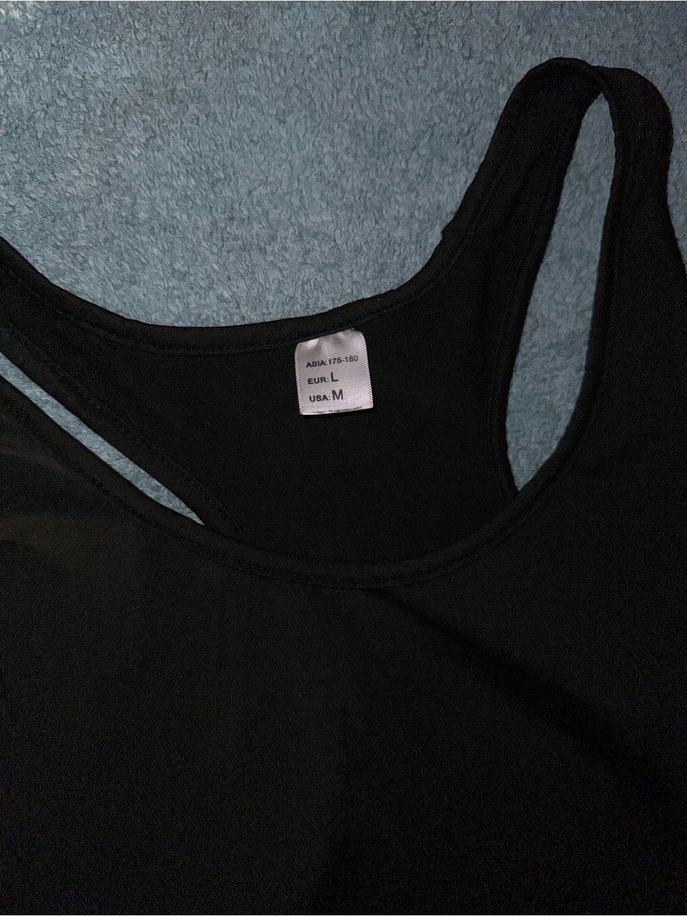 Everyday Black‎ Racerback Tank Top - Picture 2 of 3